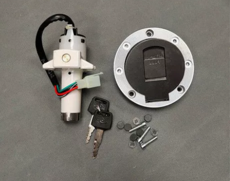 适配嘉陵125独狼摩托车电门锁套锁力帆宗申...