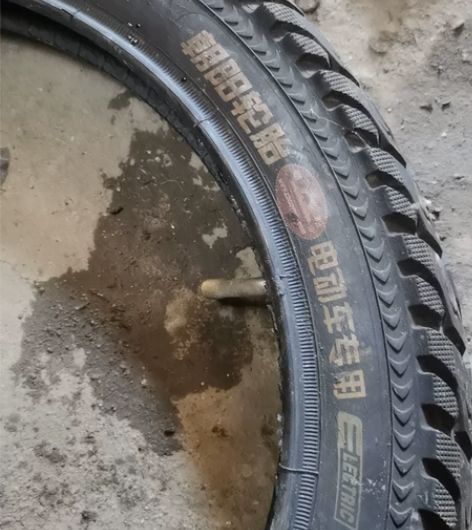 二手朝阳大力神16X2.50非真空外胎内胎...