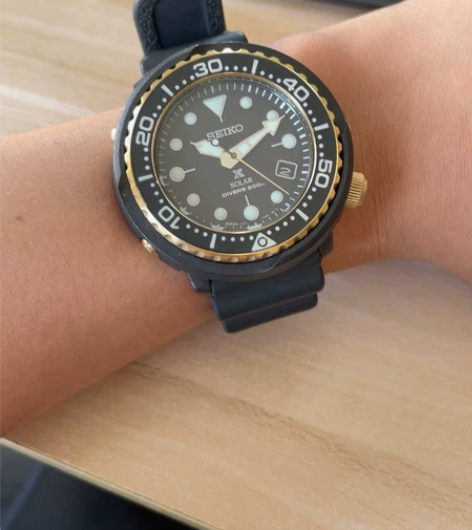 精工手表，原装seiko 可乐罐头款 太阳...