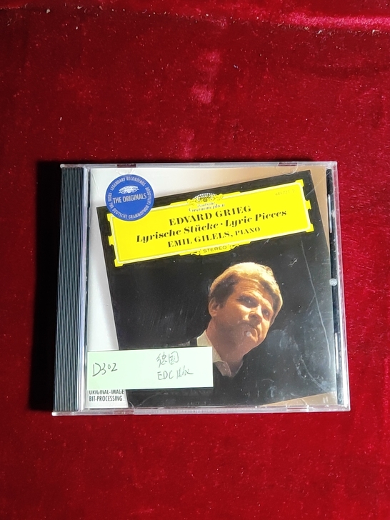 GRIEG 钢琴 1CD 德版