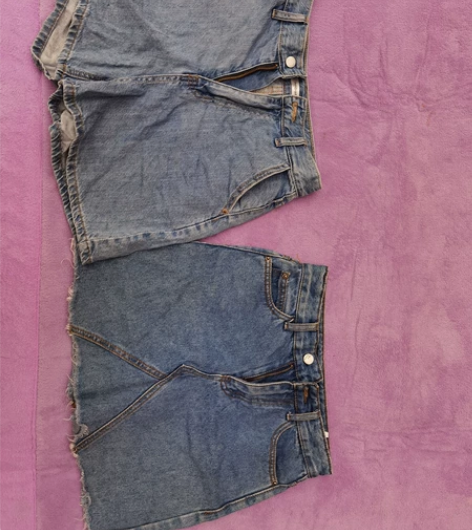 牛仔短裤牛仔裙包裙半裙A字裙 两件