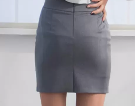 2016春夏女工装裙短裙简约一步裙 修身包...