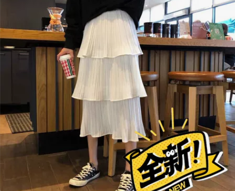 半身蛋糕裙 ，30元，全新，均码的， 实体...