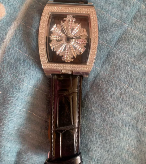 DAVENA 蒂玮娜时来运转系列钉剑镶钻男...