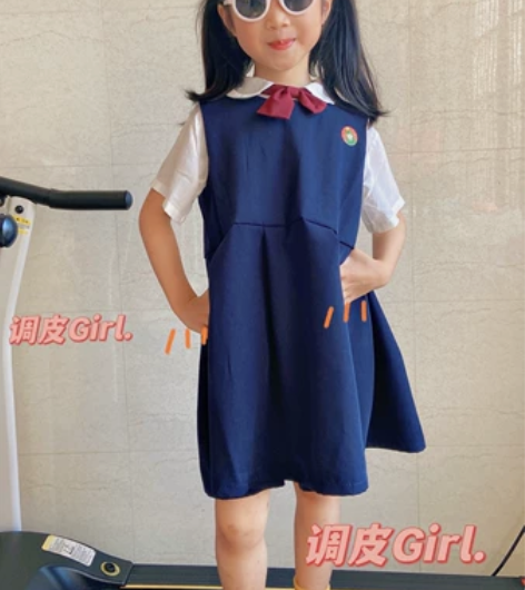(赠送运费险)女童宝宝jk制服裙校服日系学...
