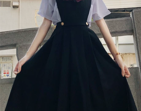 原创正版日系jk制服护奶裙夏季长裙款学院风...