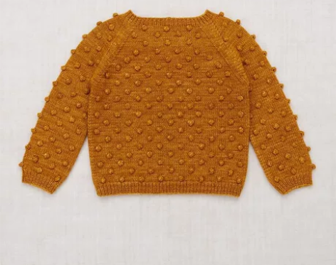 MP系列秋冬 男女儿童田园风钩花插肩袖长袖...