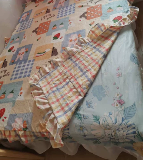 床品来料加工，来回邮费自付。 太过贵重料子...