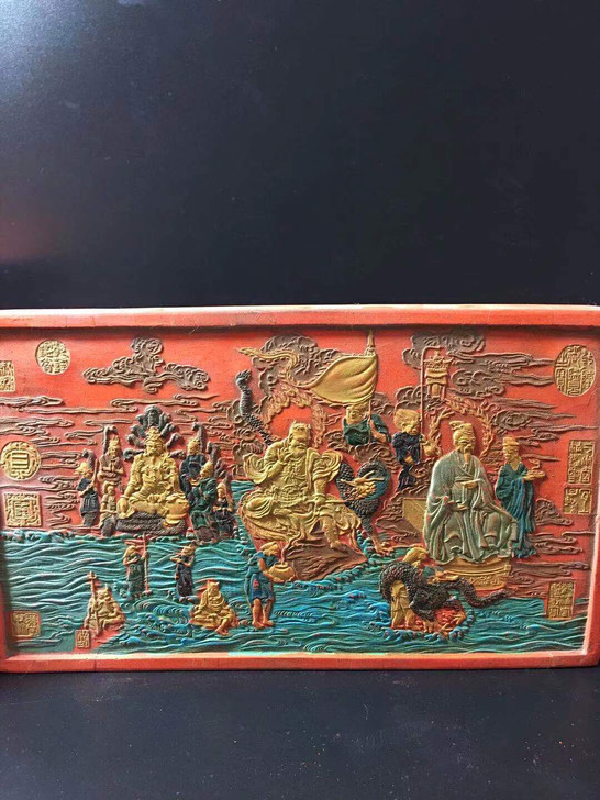古铜，古墨，古砚，明清文房四宝收藏，老旧文...