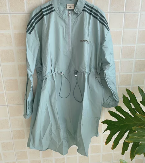 全新130码运动风连衣裙,尺码足可以穿到身...