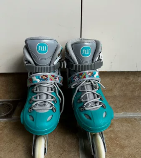 斯威溜冰鞋儿童轮滑鞋初学者男孩男童女童旱冰...