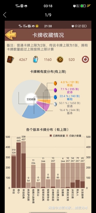 专拍链接炉石传说131橙1160自由尘52...