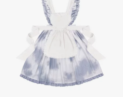 虎斑猫蓝背带m全新未试穿仅拆开看 可加购蓝...