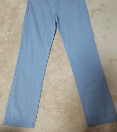 男士休闲裤，清新干净靓丽，浅蓝色，175/...