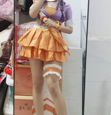 公孙离蜜橘之夏cos大全套 l码全新出，带...