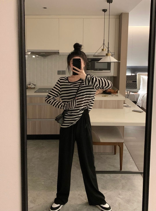 阔腿裤冰丝裤凉凉裤，灰色黑色各一条，夏天穿...