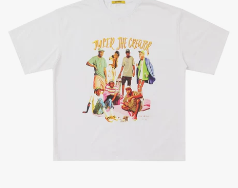 ?benmyshower国潮短袖男欧美街头...