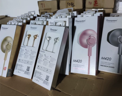 品牌清仓半入耳式耳机有限通用高音质 疫情原...