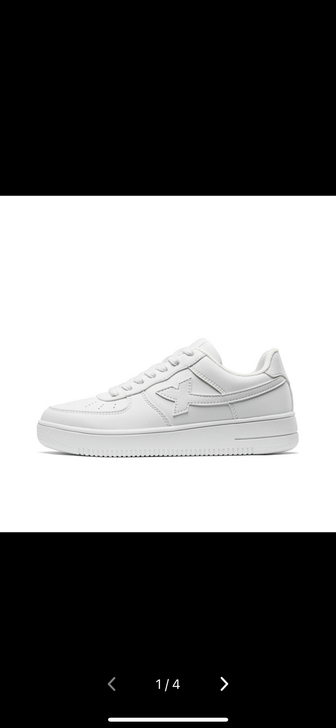 特步小白鞋  特价特价105包邮