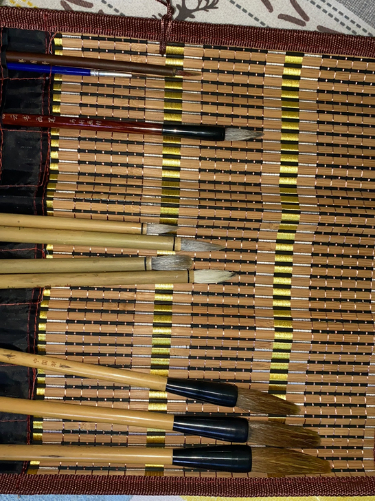 半年前购入的国画套装 现在没专业课了便宜出