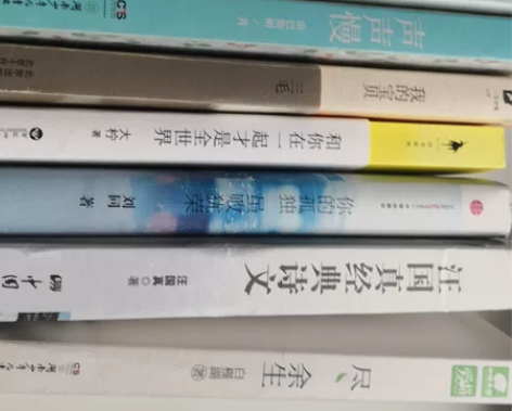 二手书  三毛 爱格 汪国真 大柠 刘同 ...