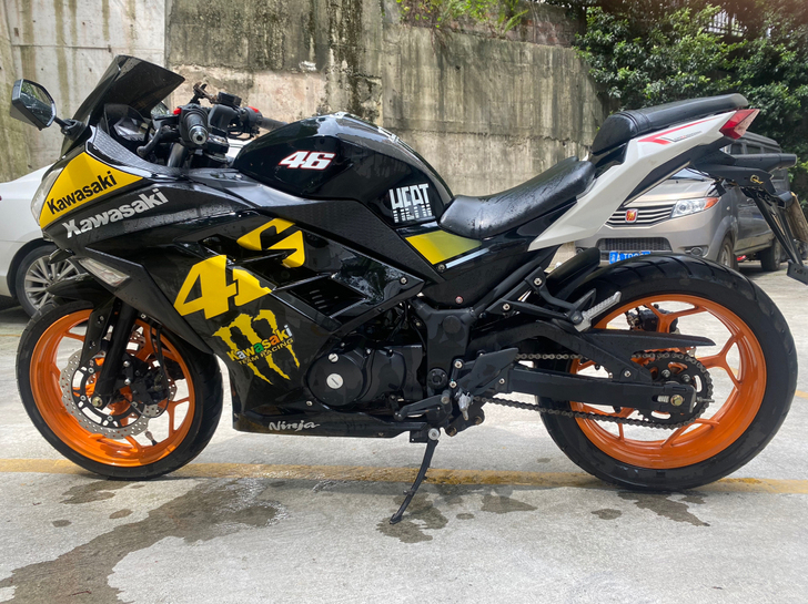 17双缸350小忍者,车况发动机精品,双缸...