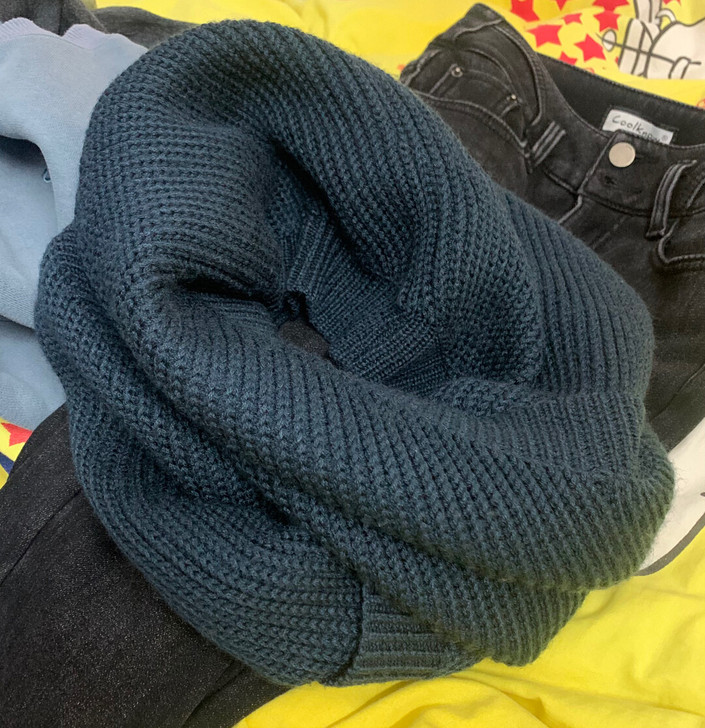 韩系针织大围脖