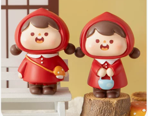 治愈系ins可爱小摆件日系卡通办公室桌面装...