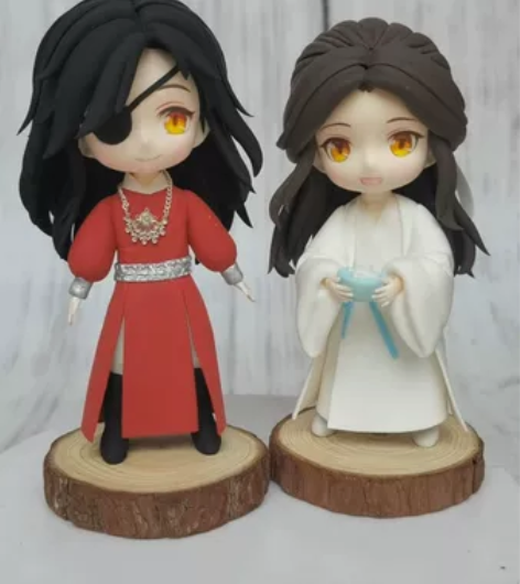 粘土天官赐福花城谢怜手办 不是全款哦 ~可...