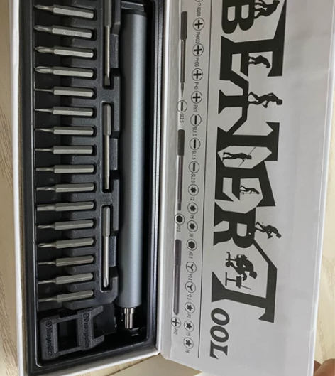 电动螺丝刀套装，多功能充电式家用电动螺丝批...