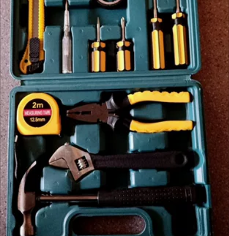 五金维修工具箱盒家用应急工具箱组合保险公司...