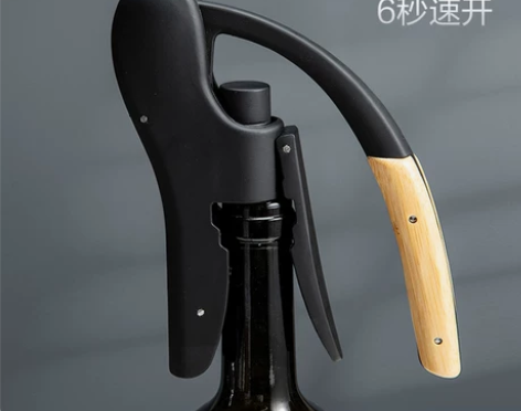 红酒开瓶器 瓶起子开瓶器红酒欧烹鹅头 木柄...