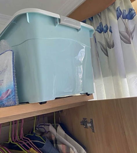 【35元2个包邮】加厚特大号收纳箱塑料衣服...