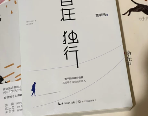 自在独行 贾平凹 全新仅拆塑封 感兴趣的话...
