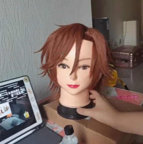 es 偶像梦幻祭 三毛缟斑假发 找毛娘做的...