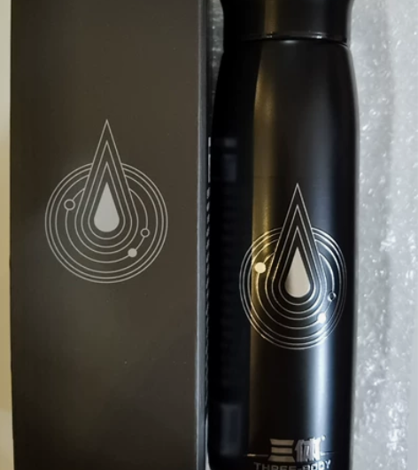 三体控温水杯黑色 55包邮(偏远地区除外)...