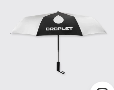 三体旗舰店官方三体周边钛银水滴全自动开合太...