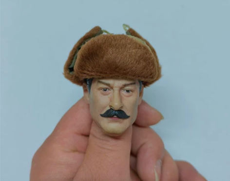 1/6兵人军大帽 毛绒帽 玩具帽子 不带头...