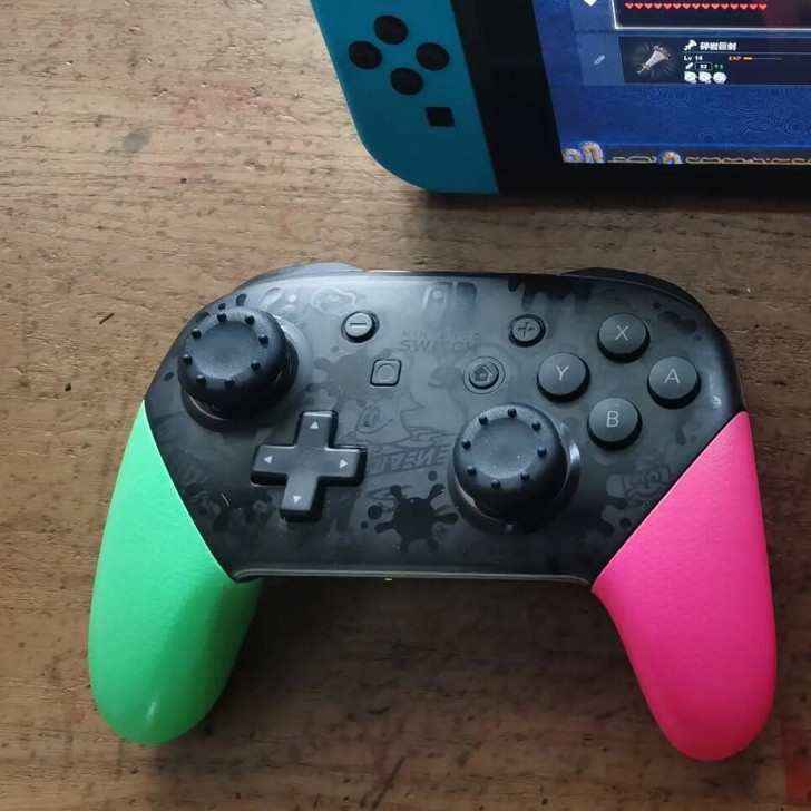 switch PRO国产游戏手柄限定怪物猎...