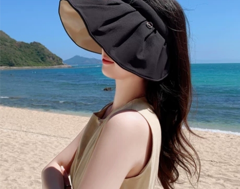 【狂欢价】防晒帽女夏季防紫外线贝壳帽遮阳帽...