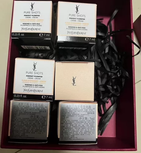出Ysl悦享青春面霜7ml×6份=42ml...