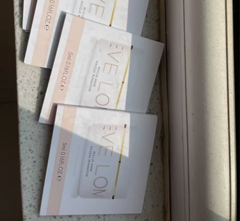 全新evelom亮彩洁净面膜 一共4片，5...