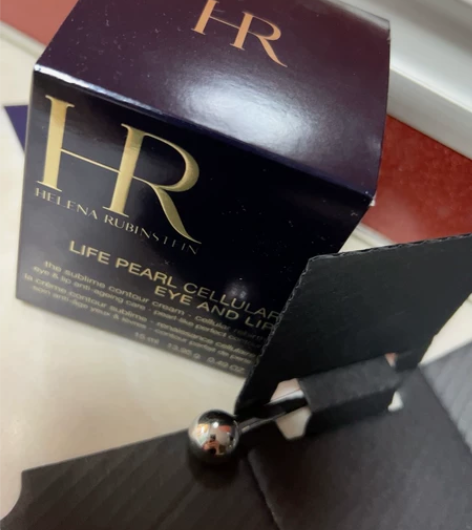 赫莲娜黑珍珠眼霜配套按摩棒，全新未使用。自...