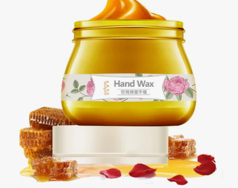 朵拉纯萃玫瑰蜂蜜手蜡150g滋润去角质手膜...