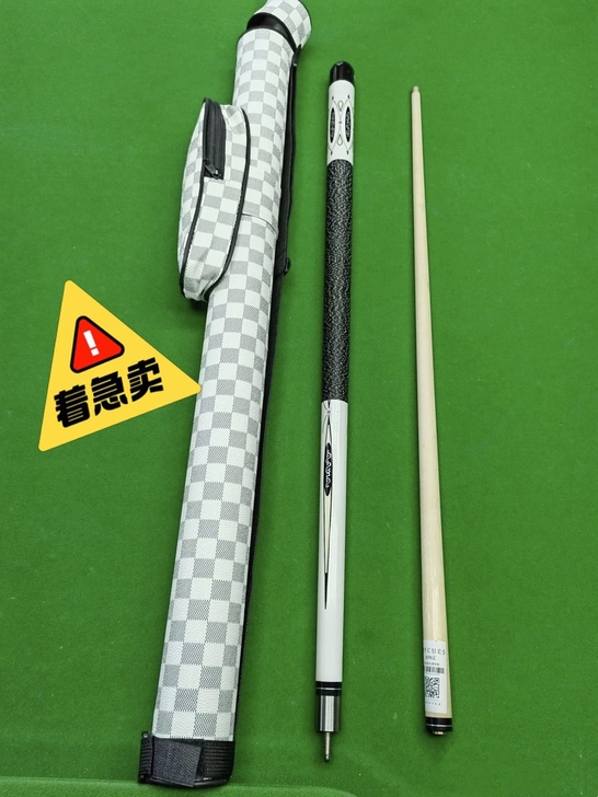 朋友送的礼物！美洲豹分体台球杆，只有50根...