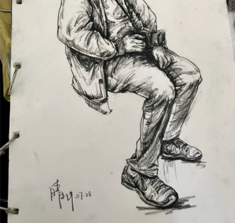 定制速写(主页还有别的画) 根据大小难易程...