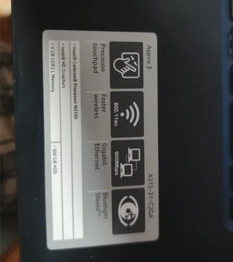 Acer  Aspire3  a315-3...