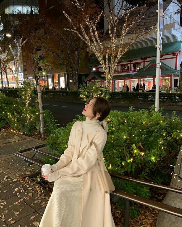 ASM ANNA 高雅天鹅湖 澳毛双面呢大衣