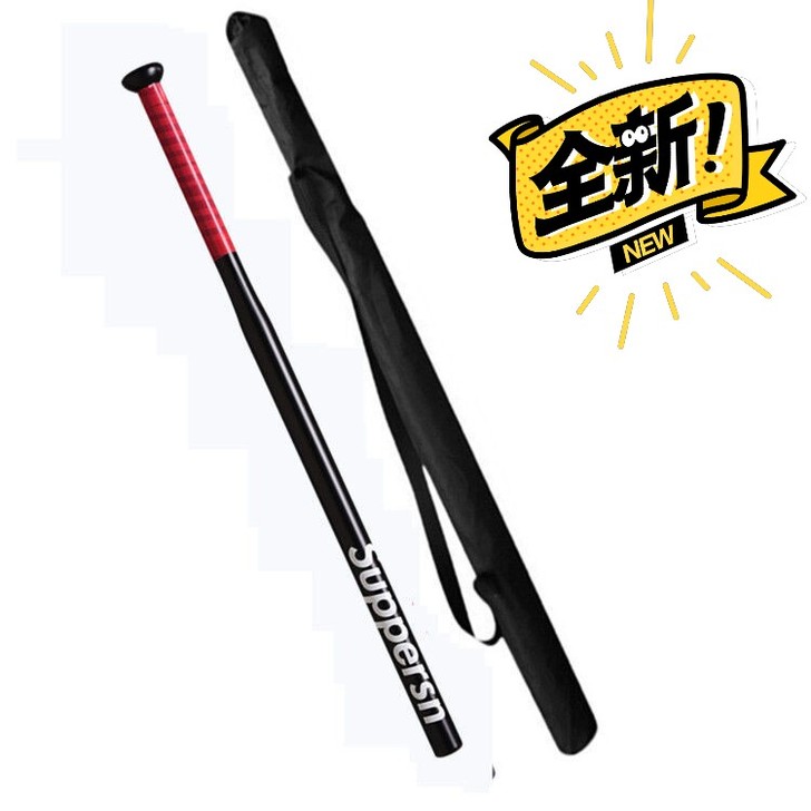 棒球棍车载防身棒球棒铁棒子家用防暴哑光黑合...