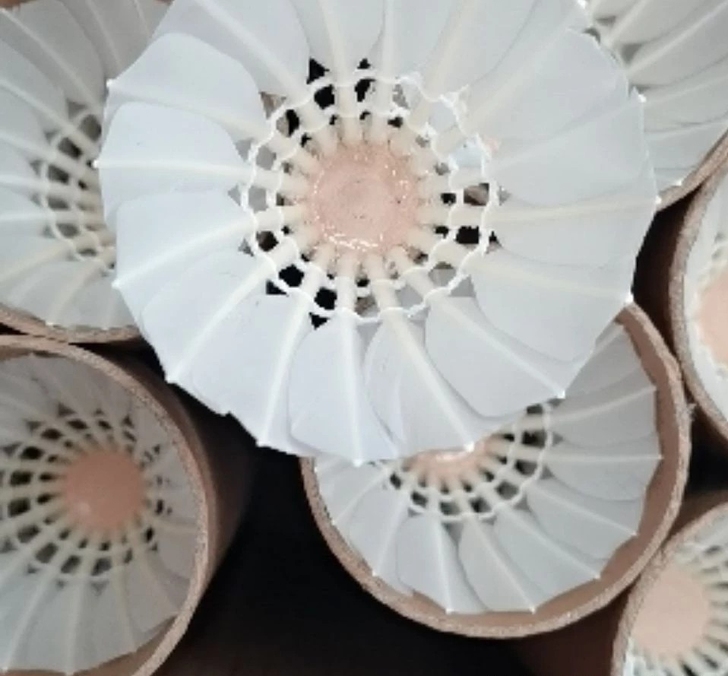 羽毛球训练娱乐自用球，白鹅毛库存羽毛球成色...